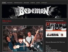Tablet Screenshot of bedemon.com